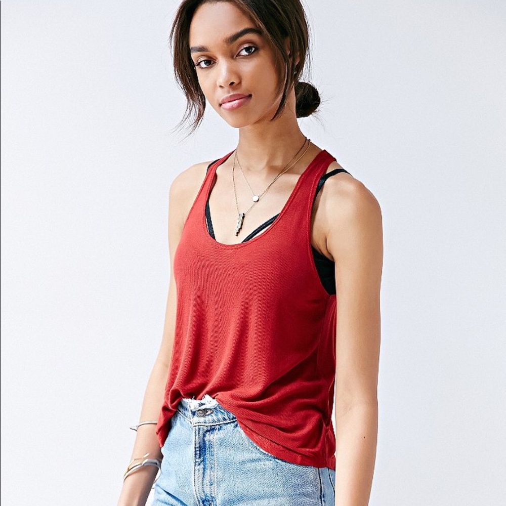 NWT Project Social T Red Tank